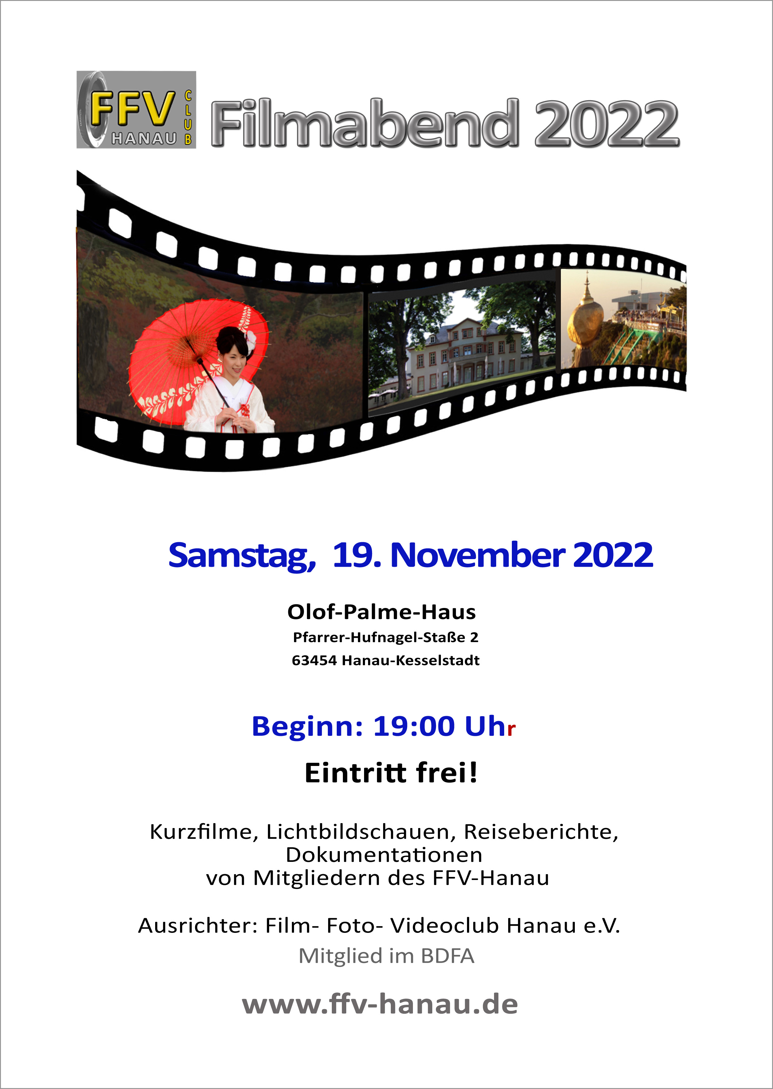 Plakat Filmabend 2022